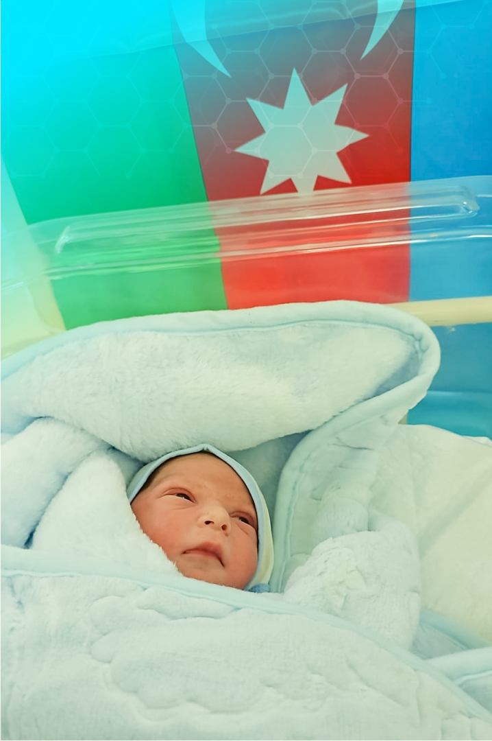 В освобожденном от оккупации городе Ханкенди родился первый ребенок (ФОТО)