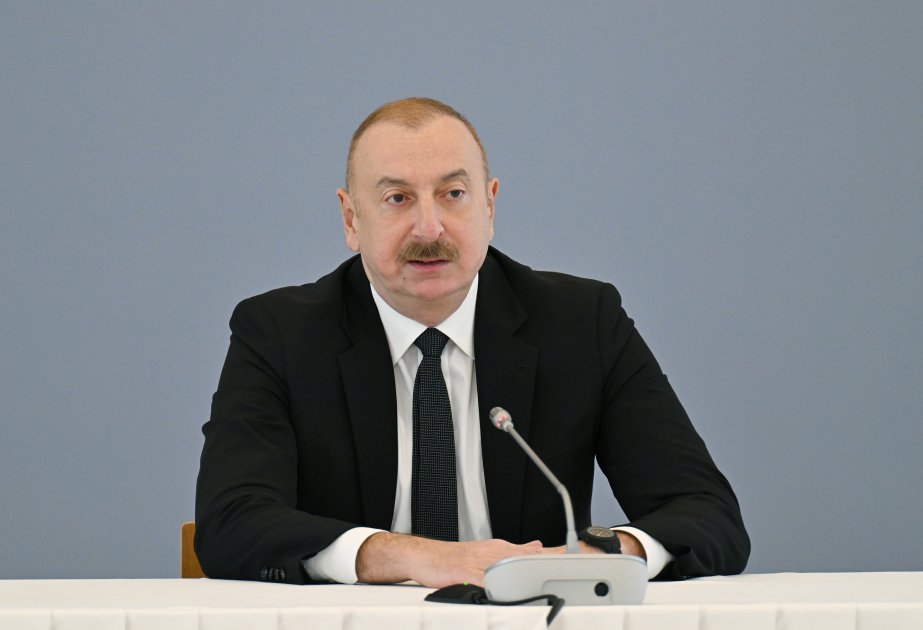 Президент Ильхам Алиев: Мы поддерживаем очень тесные партнерские отношения со странами-членами Евразийского экономического союза, за исключением Армении
