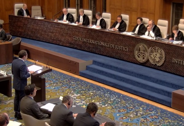 Azerbaijan briefs ICJ judges on Armenia's Nazi promotion