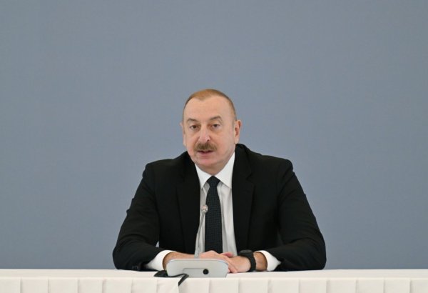 Президент Ильхам Алиев: Мы чувствуем себя комфортно как в Европе, так и в восточной части мира
