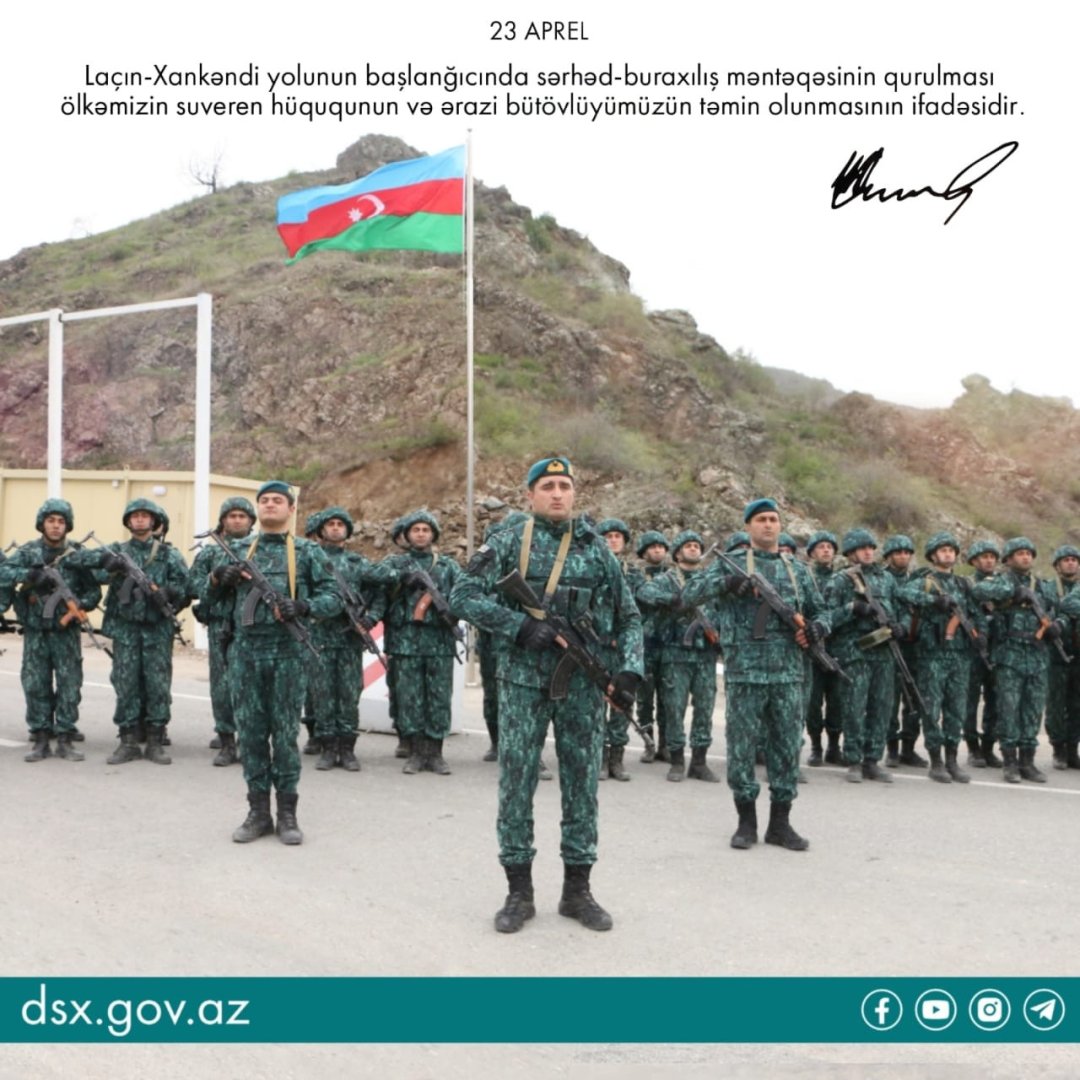 Azerbaijan commemorates Lachin checkpoint establishment anniversary (PHOTO)