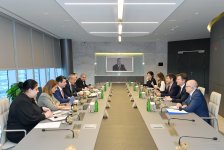 Азербайджан и ЕБРР обсудили предварительный проект страновой стратегии на 2024-2029 гг. 
(ФОТО)
