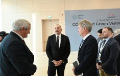 President Ilham Aliyev attends COP29 and Green Vision for Azerbaijan int'l forum (PHOTO/VIDEO)