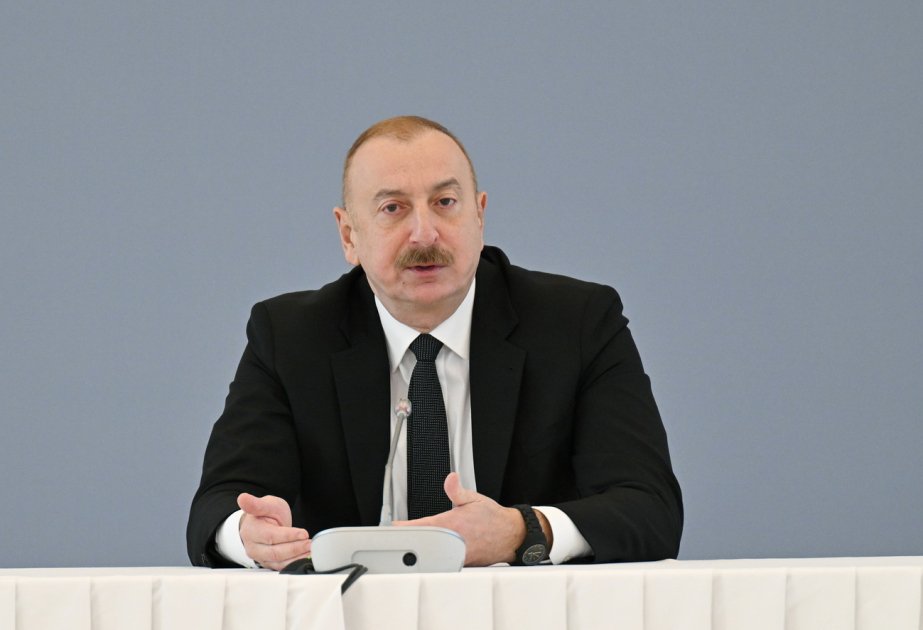 We used benefits from oil and gas to tackle issues of unemployment and poverty - President Ilham Aliyev