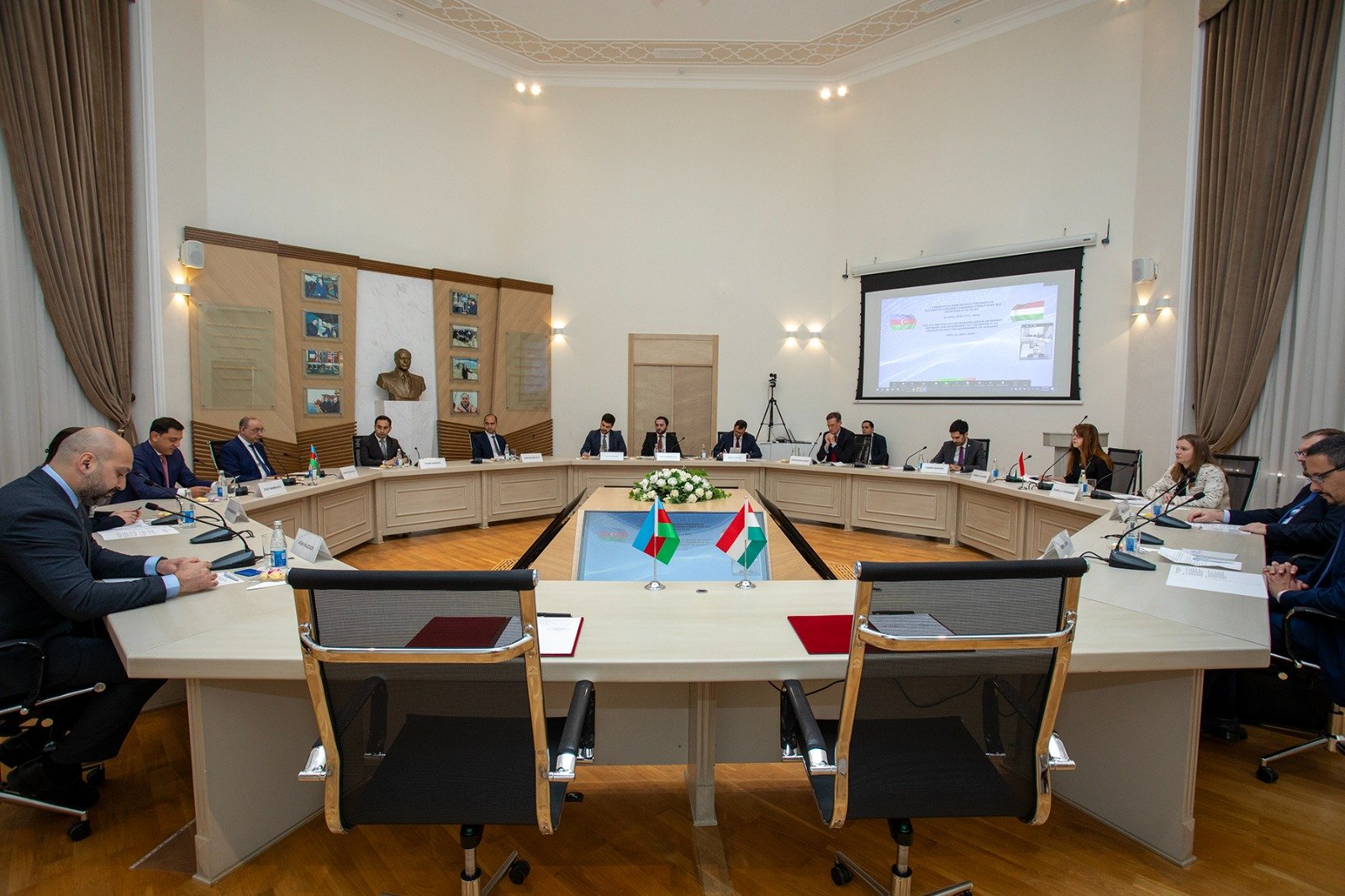 Названы главные темы прошедшего в Баку заседания рабочей группы Азербайджана и Венгрии по энергетике (ФОТО)