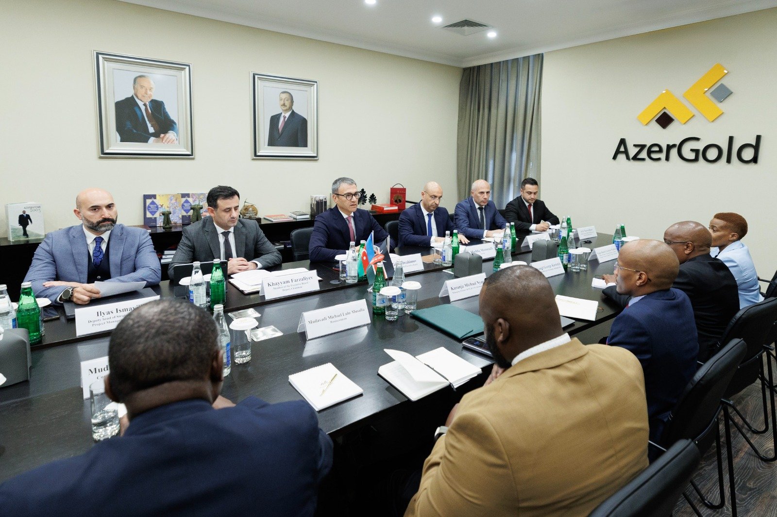 “AzerGold” QSC-də keniyalı iş adamları ilə görüş keçirilib (FOTO)