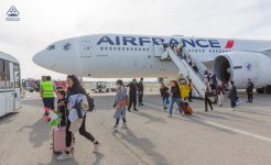 Air France plane makes emergency landing in Baku (PHOTO)