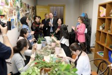 Представители СМИ Узбекистана посетили Центр инклюзивного развития и творчества DOST (ФОТО)