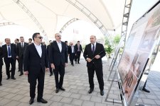 President Ilham Aliyev, President Sadyr Zhaparov visit Aghdam city (PHOTO)