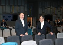 Президент Ильхам Алиев и Президент Садыр Жапаров ознакомились с Агдамским конференц-центром (ФОТО/ВИДЕО)