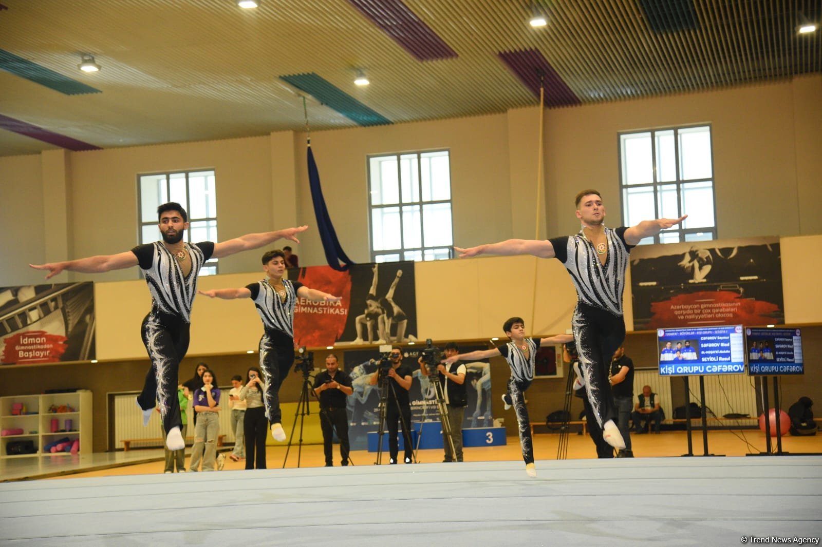 Стартовали соревнования 29-го первенства Азербайджана и чемпионата Баку по акробатической гимнастике (ФОТО)