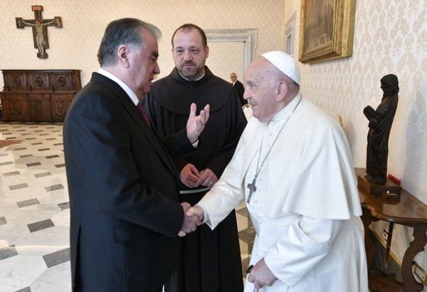 President of Tajikistan, Pope Francis discuss strengthening cooperation