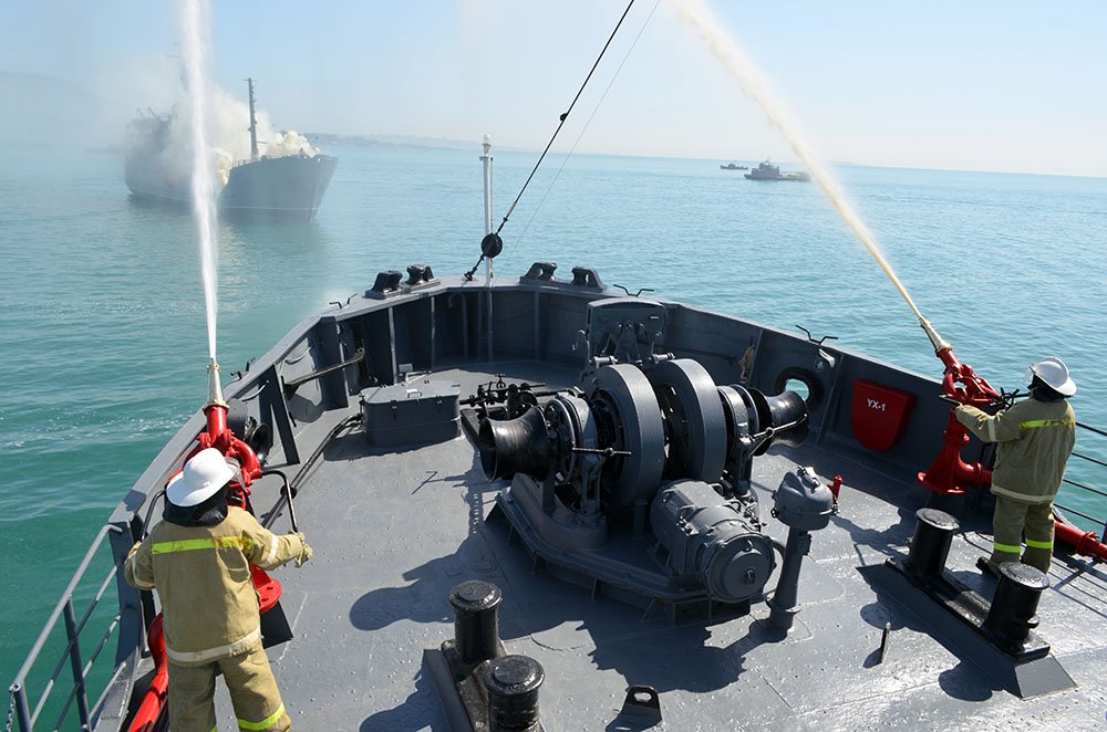 Azerbaijani Naval Forces, MES wrap up Wave-2024 joint tactical drills (PHOTO/VIDEO)