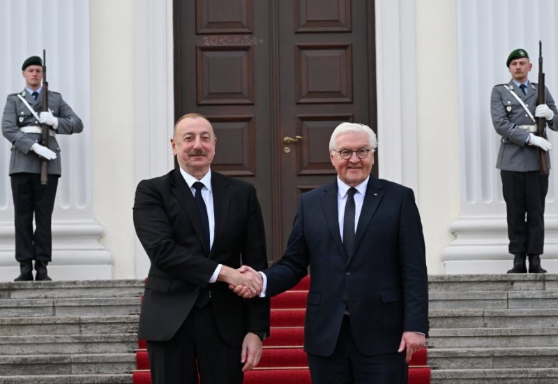 В Берлине состоялась встреча Президента Ильхама Алиева и Президента Германии один на один (ФОТО)
