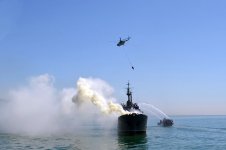 Azerbaijani Naval Forces, MES wrap up Wave-2024 joint tactical drills (PHOTO/VIDEO)