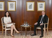 President Ilham Aliyev, German FM hold meeting in Berlin (PHOTO/VIDEO)