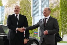 President Ilham Aliyev, Chancellor Olaf Scholz hold one-on-one meeting in Berlin (PHOTO/VIDEO)