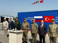 Прошла церемония закрытия Совместного турецко-российского мониторингового центра в Агдаме (ФОТО/ВИДЕО)