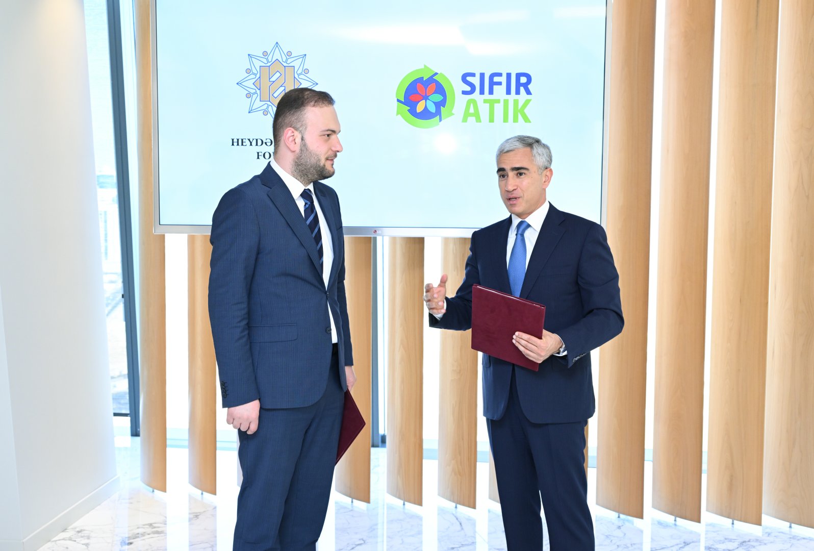 Heydər Əliyev Fondu ilə Türkiyənin Sıfır Atık Fondu arasında Anlaşma Memorandumu imzalanıb (FOTO)