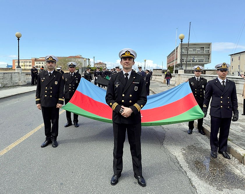 Военнослужащие армии Азербайджана участвуют в международных морских соревнованиях в Италии (ФОТО)