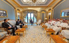 Микаил Джаббаров обсудил цели экономического развития с министром энергетики Саудовской Аравии (ФОТО)