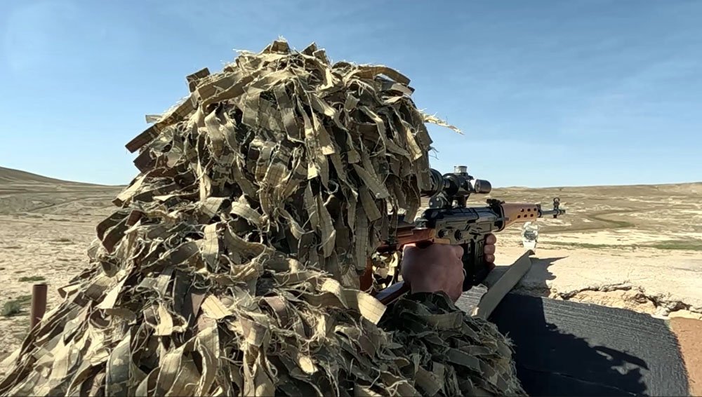 Azerbaijani Army holds competition for Best Sniper title (VIDEO)