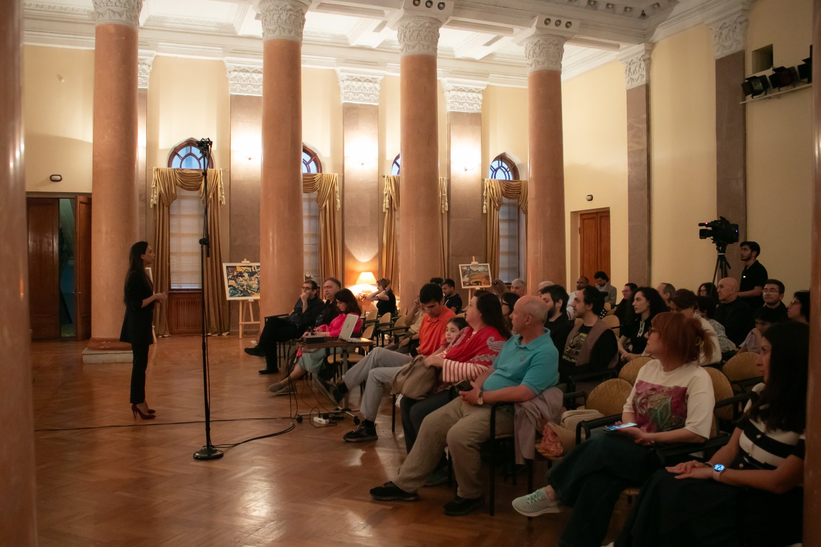 В Музейном центре состоялся концерт Хумай Гасымзаде и Глеба Хохлова (ФОТО)