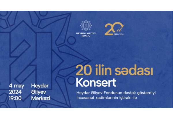 Baku to stage concert celebrating Heydar Aliyev Foundation's anniversary (VIDEO)