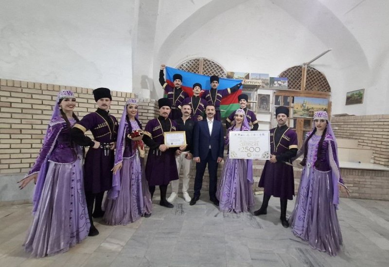 Азербайджанский ансамбль занял первое место на международном фестивале "Лазги"