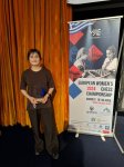 Azerbaijani chess player receives European Championship cup (PHOTO)