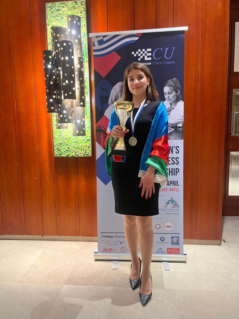 Ульвия Фаталиева завоевала кубок чемпионата Европы по шахматам