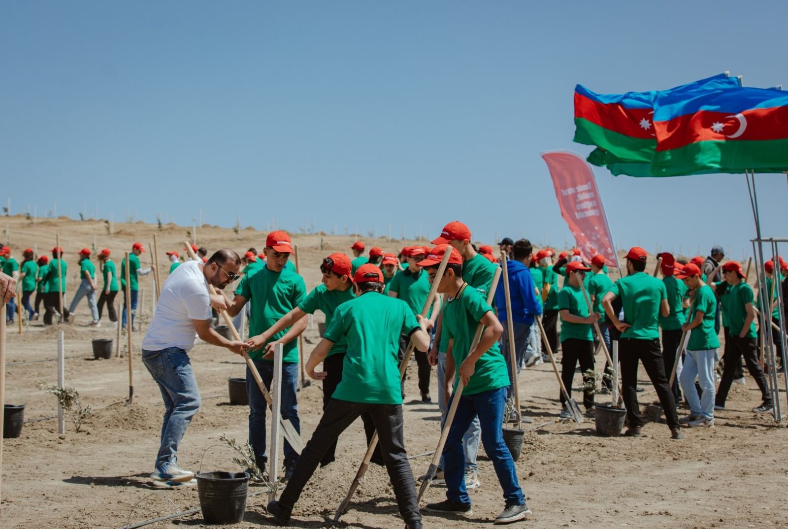 McDonald’s Azərbaycan провел акцию по посадке деревьев совместно с учениками школы-интерната (ФОТО)