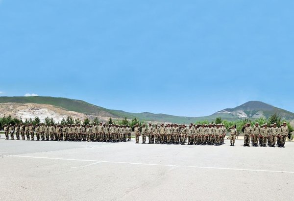 Azerbaijani reservists' training drills kick off