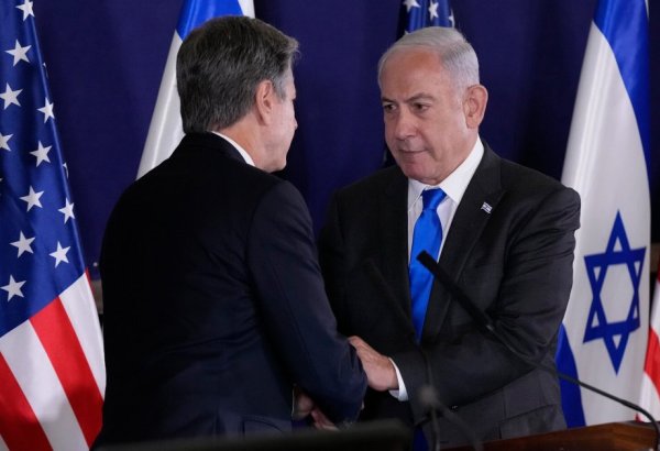Blinken Qüdsdə Netanyahu ilə görüşdü