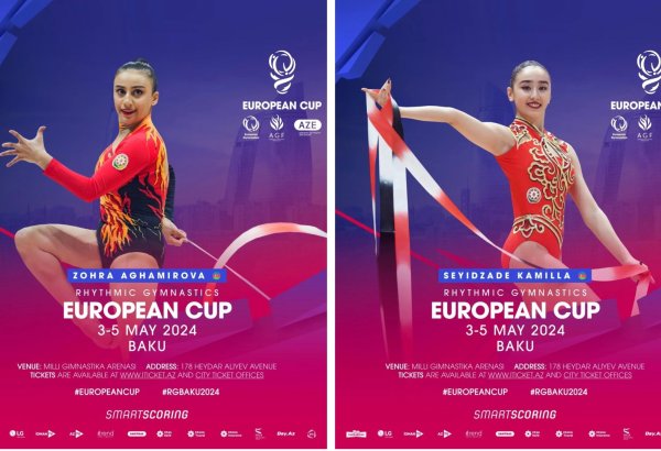Azerbaijani gymnasts to perform at European Rhythmic Gymnastics Cup in Baku