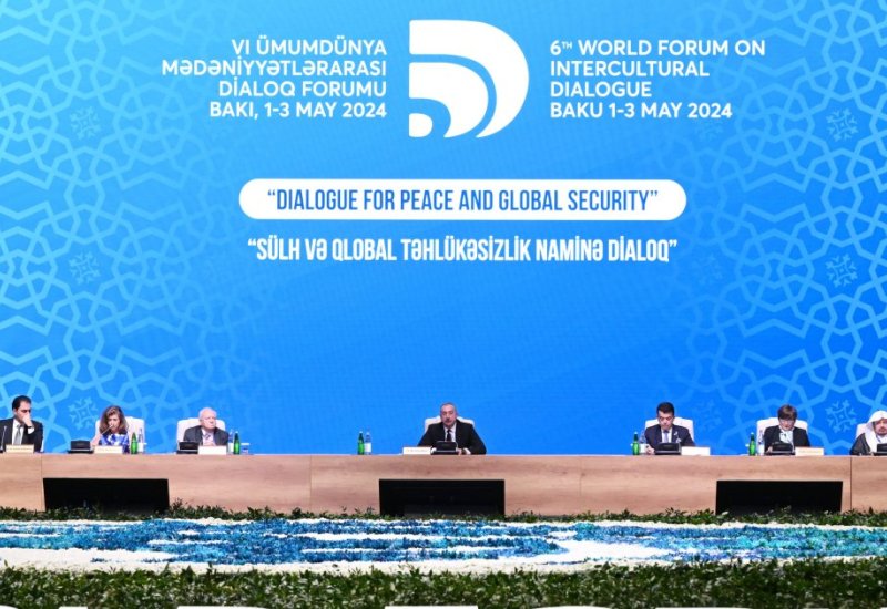 Президент Ильхам Алиев принимает участие в VI Всемирном форуме межкультурного диалога в Баку (ФОТО/ВИДЕО)