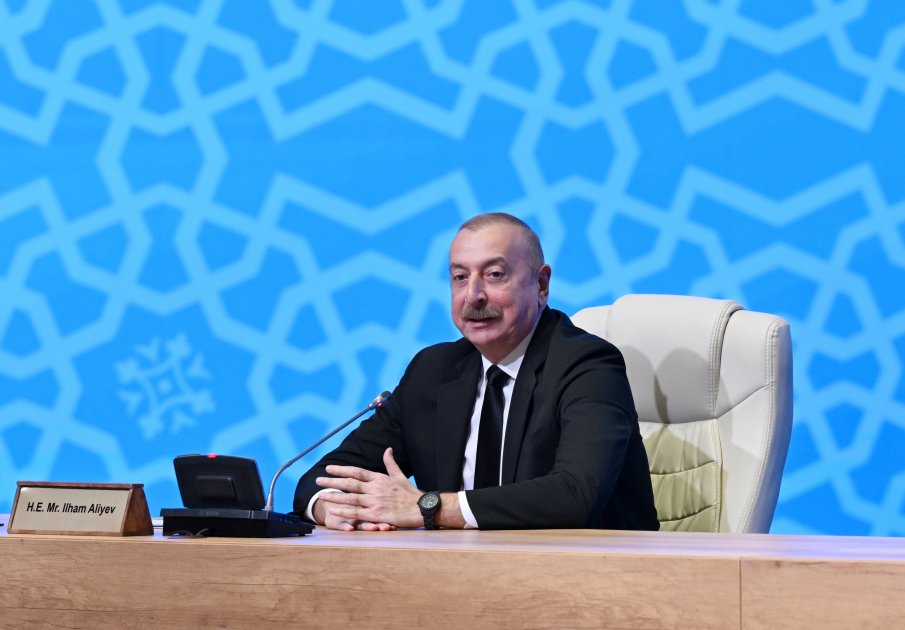 Президент Ильхам Алиев: Представители различных этнических групп и религий, проживающие в Азербайджане, являются истинными патриотами нашего государства