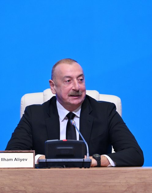 President Ilham Aliyev attends 6th World Forum on Intercultural Dialogue in Baku (PHOTO/VIDEO)