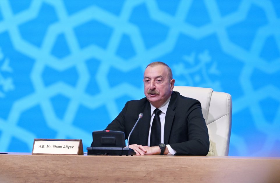 President Ilham Aliyev attends 6th World Forum on Intercultural Dialogue in Baku (PHOTO/VIDEO)