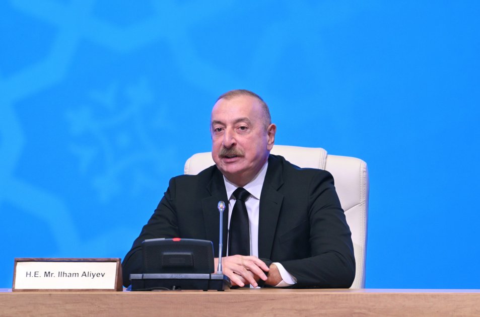Президент Ильхам Алиев: Межкультурный диалог в Азербайджане всегда был очень позитивным