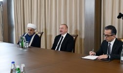 Президент Ильхам Алиев принял делегацию религиозных лидеров государств-членов и наблюдателей ОТГ (ФОТО/ВИДЕО)