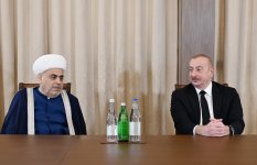Президент Ильхам Алиев принял делегацию религиозных лидеров государств-членов и наблюдателей ОТГ (ФОТО/ВИДЕО)