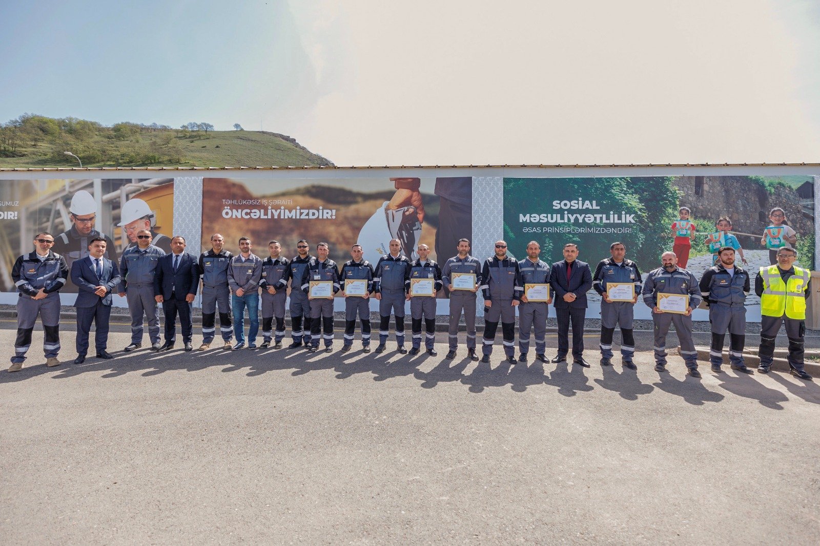 На Човдарском интегрированном региональном участке по переработке отметили Всемирный день охраны труда (ФОТО)