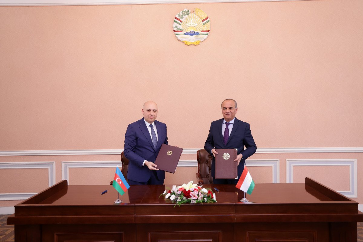 Azərbaycan və Tacikistan konsulluq əməkdaşlığına dair Anlaşma Memorandumu imzalayıb (FOTO)