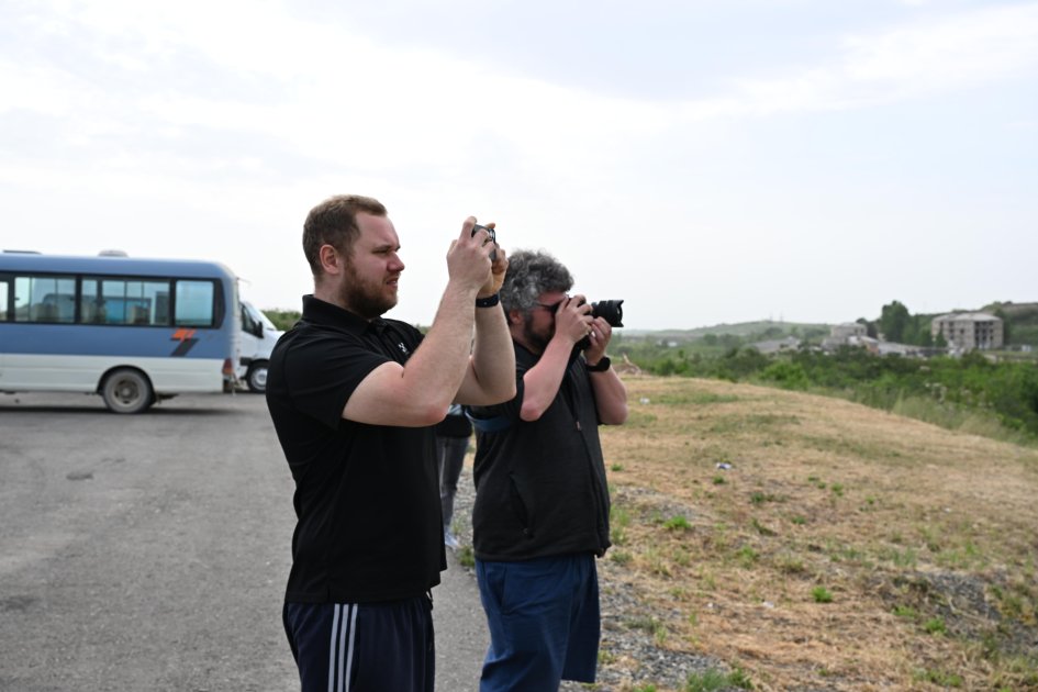 Norwegian travelers meet with residents of Azerbaijan's Fuzuli (PHOTO)