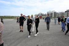 Norwegian travelers meet with residents of Azerbaijan's Fuzuli (PHOTO)