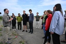 Norwegian travelers meet with residents of Azerbaijan's Fuzuli (PHOTO)
