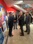 Заместитель генсека ООН и генсек ТЮРКСОЙ посетили мастерскую Сакита Мамедова в Баку (ФОТО)