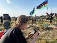 Norwegian travelers' visit to Azerbaijan's Aghdam comes to end (PHOTO)