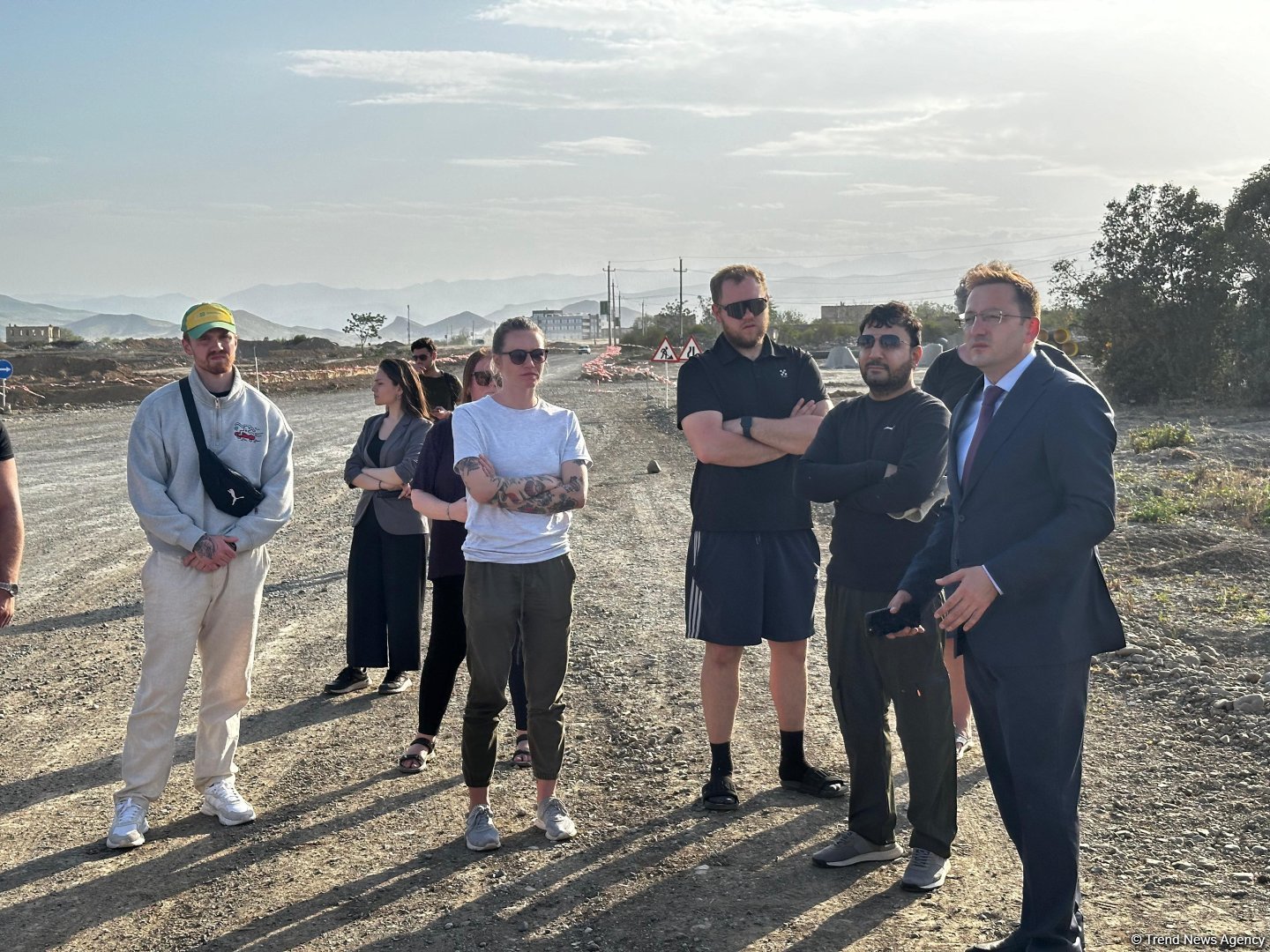 Norwegian travelers' visit to Azerbaijan's Aghdam comes to end (PHOTO)